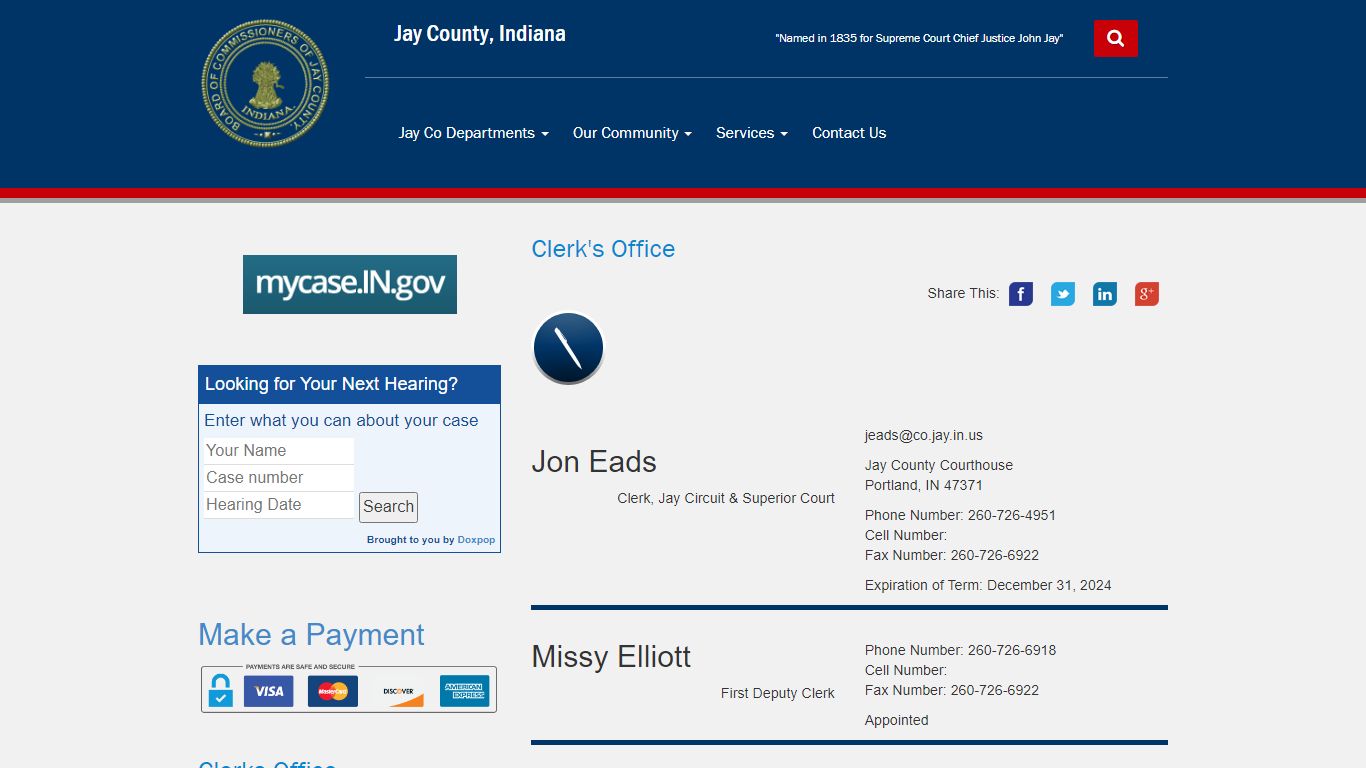 Jay County, Indiana / Jay Co Departments / Clerk's Office - Jay County ...